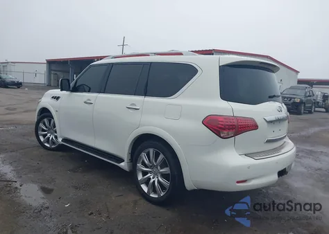 2014 Infiniti Qx80 from USA, damaged, VIN JN8AZ2NF6E9552497